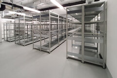 CKV Regallager leeres Regallager